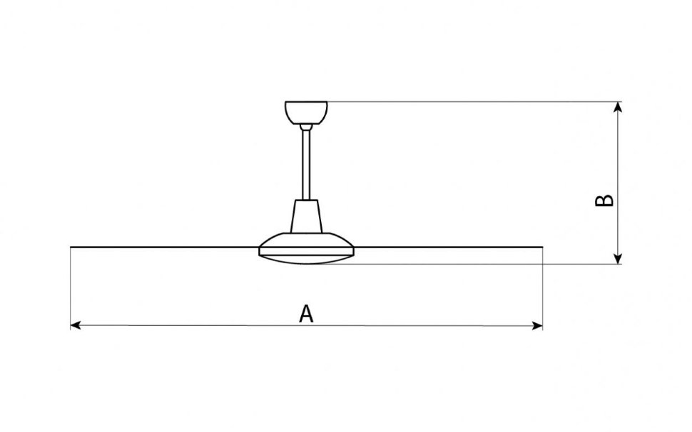 Вентилятор потолочный Vortice Nordik Heavy Duty 160 Inox Италия